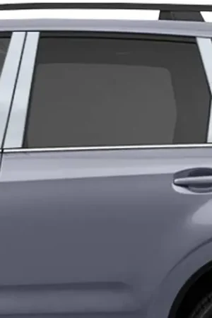 Buy Online SUBARU FORESTER 4dr QAA Stainless 8pcs Pillar Trim PP14442