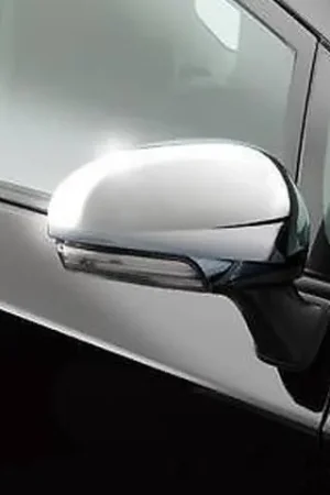 Factory Price TOYOTA COROLLA 4dr QAA Chrome ABS plastic 2pcs Mirror Cover MC14112
