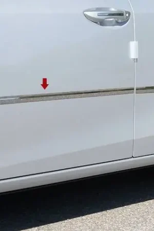 Clearance TOYOTA COROLLA 4dr QAA Stainless 4pcs Side Accent Trim AT14112