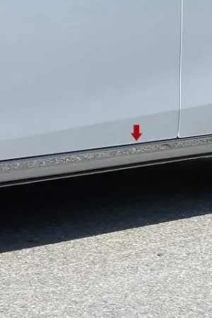 TOYOTA COROLLA 4dr QAA Stainless 2pcs Rocker Panel Trim TH14113 Limited Offer