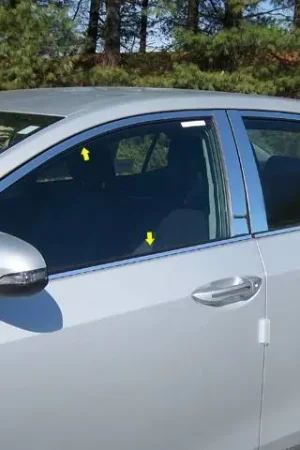 TOYOTA COROLLA 4dr QAA Stainless 12pcs Window Accent Package WP14114 Sale