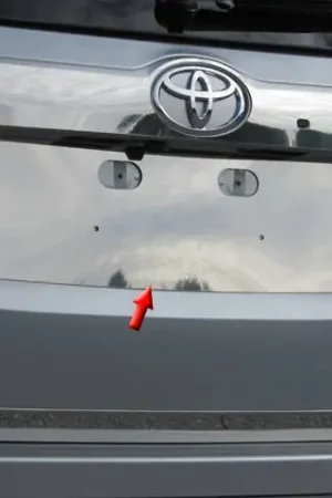 TOYOTA HIGHLANDER 4dr QAA Stainless 1pcs License Plate Bezel LP14110 Luxury