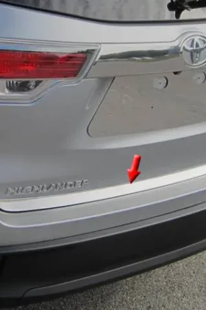 Special Offer TOYOTA HIGHLANDER 4dr QAA Stainless 1pcs Rear Deck Accent RD14110