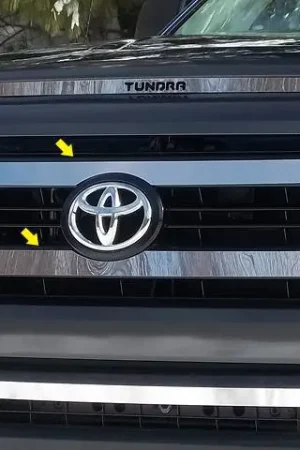 Trending TOYOTA TUNDRA 2/4dr QAA Stainless 2pcs Grille Accent SG14145