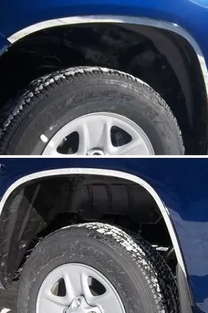 TOYOTA TUNDRA 2/4dr QAA Stainless 4pcs Wheel Well Accent WQ14145 Cheap