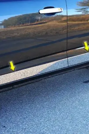 Hassle-Free Returns CHEVROLET COLORADO 4dr QAA Stainless 8pcs Rocker Panel Trim TH55150