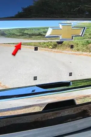 TAHOE 4dr QAA Chrome ABS plastic 1pcs Upper Hatch Accent LBP55195 Modern