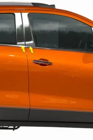 CHEVROLET TRAX 4dr QAA Stainless 12pcs Pillar Trim PP55157 No Minimum Order