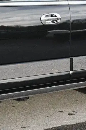 FORD EXPEDITION 4dr QAA Stainless 4pcs Rocker Panel Trim TH55383 Money Back Guarantee