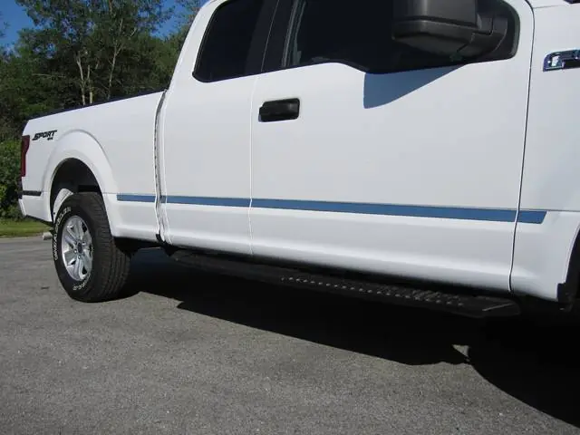 Fan Favorite FORD F-150 Crew Cab, 6.5' bed QAA Stainless 12pcs Molding Insert MI55305