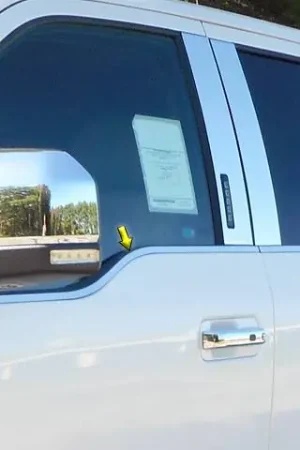 Affordable FORD F-150 4dr QAA Stainless 4pcs Window Sill Accent WS55316