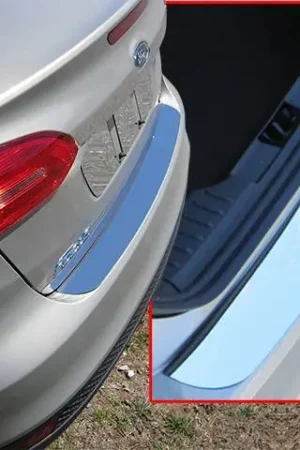 Brand New FORD FOCUS 4dr QAA Stainless 1pcs Rear Bumper Accent RB55345