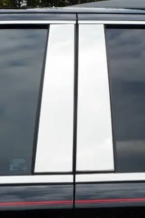 GMC YUKON 4dr QAA Stainless 4pcs Pillar Trim PP55195 Warranty Included