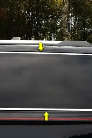 GMC YUKON 4dr QAA Stainless 8pcs Window Accent Package WP55198 Direct From Manufacturer