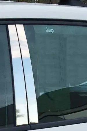 Wholesale JEEP RENEGADE 4dr QAA Stainless 6pcs Pillar Trim PP55071