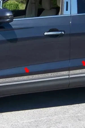 LINCOLN MKC 4dr QAA Stainless 6pcs Side Accent Trim AT55640 Limited Edition