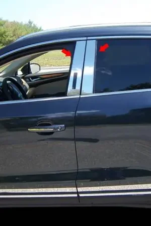 LINCOLN MKC 4dr QAA Stainless 10pcs Pillar Trim PP55642 Free Returns