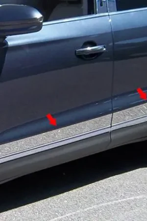 Certified LINCOLN MKC 4dr QAA Stainless 6pcs Rocker Panel Trim TH55640