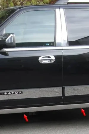 Buy Online LINCOLN NAVIGATOR 4dr QAA Stainless 4pcs Rocker Panel Trim TH55656