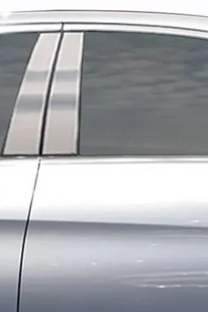 MERCEDES C CLASS 4dr QAA Stainless 6pcs Pillar Trim PP15082 Buy Direct