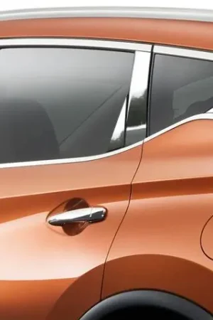 Cheap Fits Nissan MURANO 4dr QAA Stainless 10pcs Pillar Trim PP15593