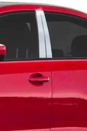 SUBARU WRX 4dr QAA Stainless 6pcs Pillar Trim PP15411 Premium