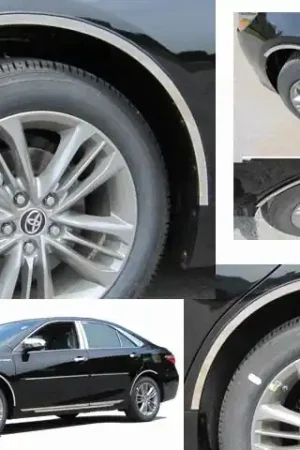 TOYOTA CAMRY 4dr QAA Stainless 4pcs Wheel Well Accent WQ15130 Deal