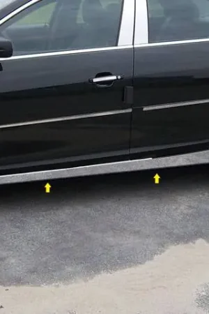 CHEVROLET MALIBU LIMITED 4dr QAA Stainless 4pcs Rocker Panel Trim TH53106 Holiday Sale