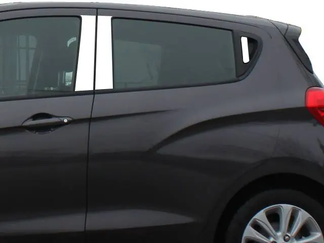 High Quality CHEVROLET SPARK 5dr QAA Stainless 6pcs Pillar Trim PP56111