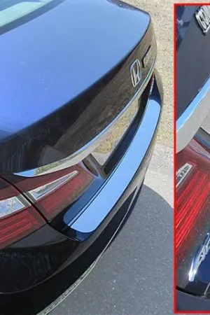 Hassle-Free Returns HONDA ACCORD 4dr QAA Stainless 1pcs Rear Bumper Accent RB16281