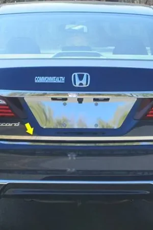 Modern HONDA ACCORD 4dr QAA Stainless 1pcs Rear Deck Accent RD16281