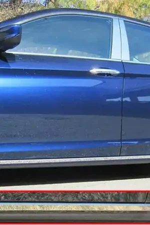 HONDA ACCORD 4dr QAA Stainless 2pcs Rocker Panel Trim TH16282 Factory Price