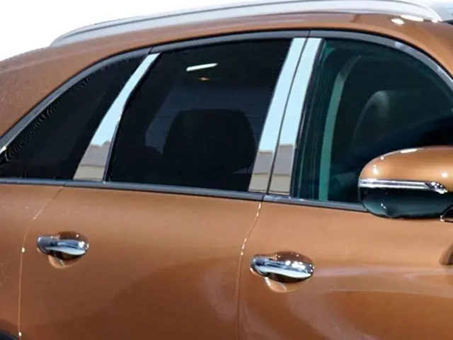 KIA SORENTO 4dr QAA Stainless 6pcs Pillar Trim PP16821 Flash Sale