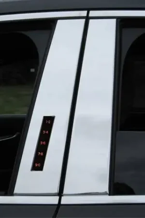 Free Delivery LINCOLN MKX 4dr QAA Stainless 4pcs Pillar Trim PP56660