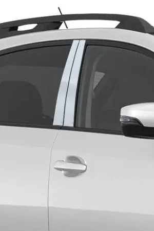 Shop Now SUBARU CROSSTREK 4dr QAA Stainless 10pcs Pillar Trim PP13428