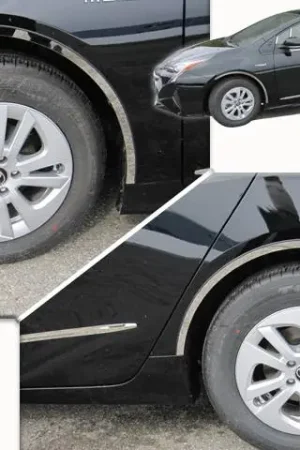 Hassle-Free Returns TOYOTA PRIUS 4dr QAA Stainless 4pcs Wheel Well Accent WQ16135