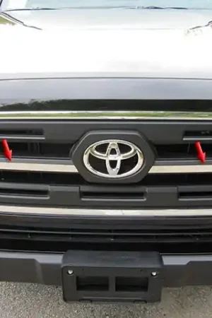 TOYOTA TACOMA 2/4dr QAA Stainless 2pcs Grille Accent SG16175 Free Delivery