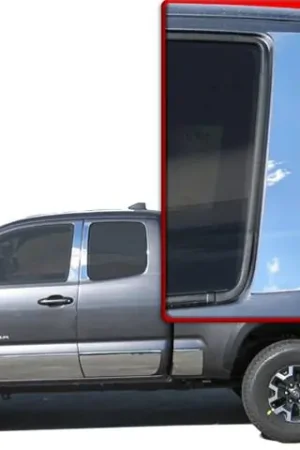 TOYOTA TACOMA Access Cab QAA Stainless 4pcs Pillar Trim PP16172 Luxury