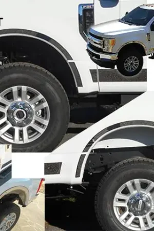 F-250/F-350 SUPER DUTY 2dr QAA Stainless 10pcs Wheel Well Accent WQ57320 Factory Price