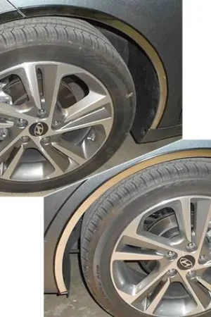 Don’t Miss Out Fits Hyundai ELANTRA 4dr QAA Stainless 8pcs Wheel Well Accent WQ17340