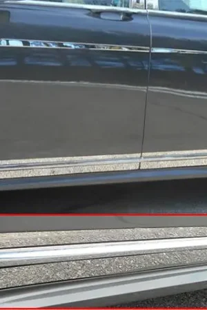 LINCOLN CONTINENTAL 4dr QAA Stainless 4pcs Rocker Panel Trim TH57680 Bargain