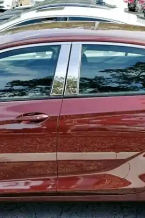 Premium BUICK REGAL 4dr QAA Stainless 8pcs Pillar Trim PP58577