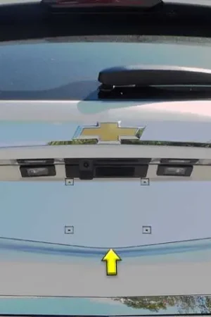 Flash Sale CHEVROLET EQUINOX 4dr QAA Stainless 1pcs License Plate Bezel LP58160