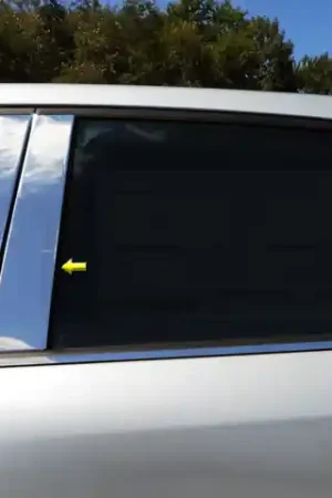 CHEVROLET EQUINOX 4dr QAA Stainless 6pcs Pillar Trim PP58161 Worldwide Shipping