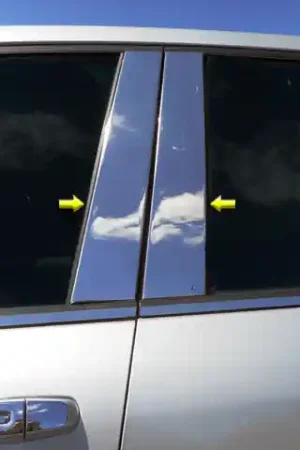 Today Only CHEVROLET EQUINOX 4dr QAA Stainless 4pcs Pillar Trim PP58160