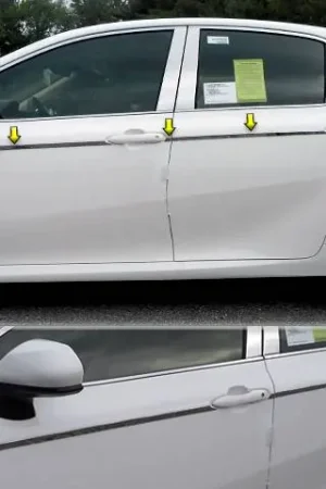 TOYOTA CAMRY 4dr QAA Stainless 13pcs Side Accent Trim AT18130 Reduced Price