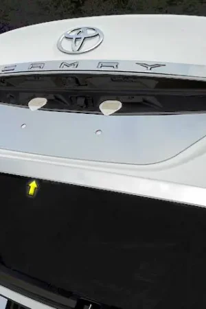 TOYOTA CAMRY 4dr QAA Stainless 1pcs Rear Deck Accent RD18130 Buy Online