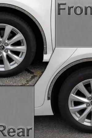 Brand New TOYOTA CAMRY 4dr QAA Stainless 4pcs Wheel Well Accent WQ18130