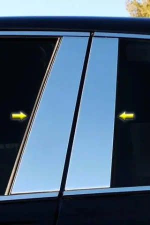 TOYOTA C-HR 4dr QAA Stainless 4pcs Pillar Trim PP18140 Super Sale