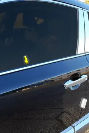 High Quality TOYOTA C-HR 4dr QAA Stainless 4pcs Window Sill Accent WS18140